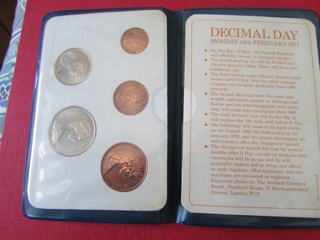 Image 3 of BRITAIN'S FIRST DECIMAL COINS