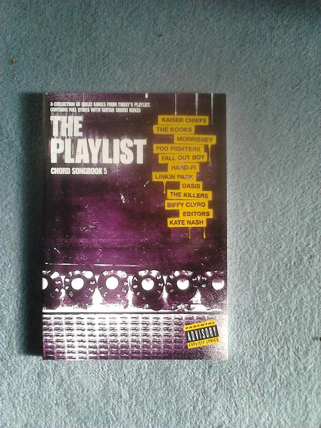 Preview of the first image of The Playlist Chord Songbook 3 inc Kaiser Chiefs,Foo Fighters.