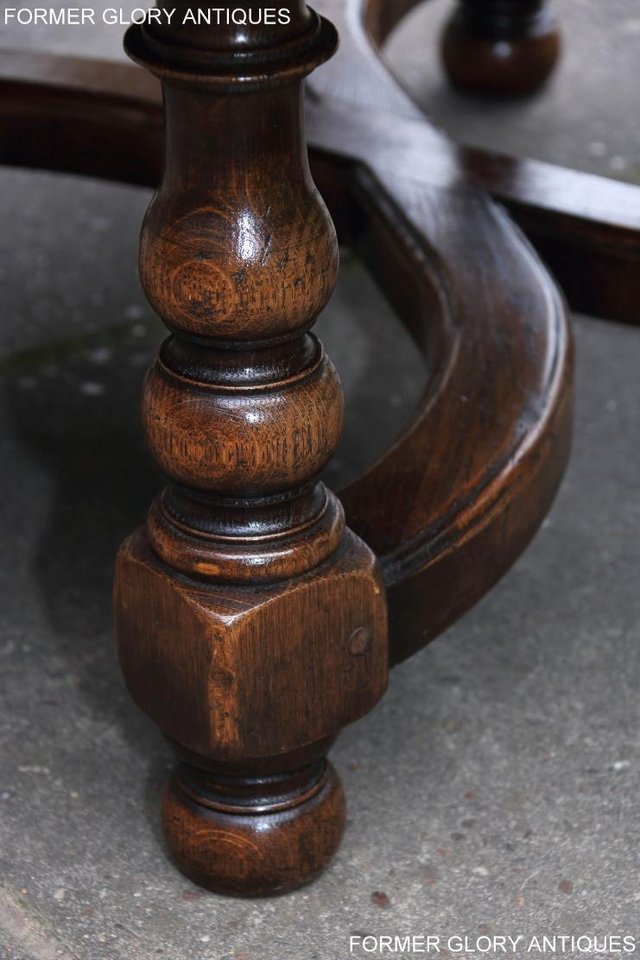 Image 45 of TITCHMARSH AND GOODWIN OAK COFFEE PHONE LAMP ARMCHAIR TABLE