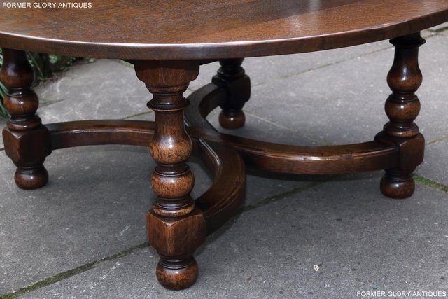 Image 60 of TITCHMARSH AND GOODWIN OAK COFFEE PHONE LAMP ARMCHAIR TABLE