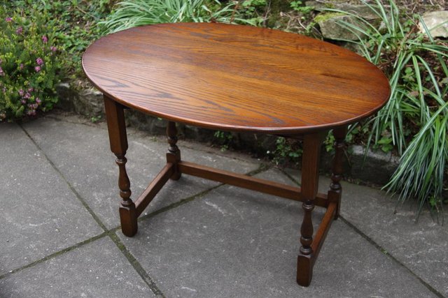 Image 58 of AN OLD CHARM LIGHT OAK NEST OF TABLES COFFEE SIDE WINE TABLE