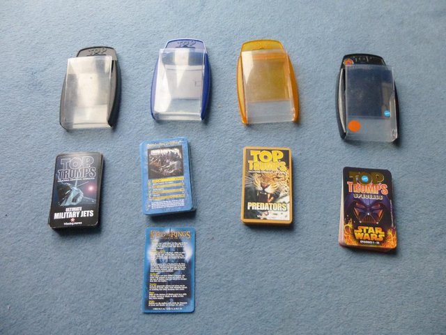Preview of the first image of Top Trumps Star Wars, Lord of the Rings, Military Jets, Pred.
