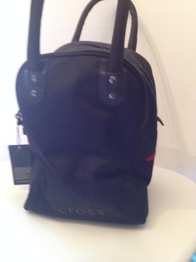 Preview of the first image of CROSS bag in black NEW.