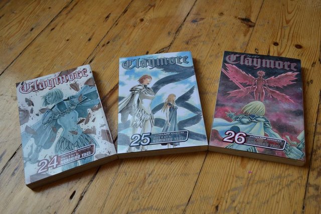 Preview of the first image of Claymore Manga ComicsVol 24, 25 & 26..