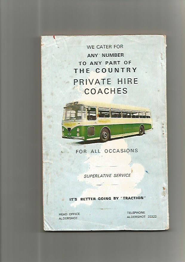 Preview of the first image of ALDERSHOT & DISTRICT 1966 BUS TIMETABLES BOOK.