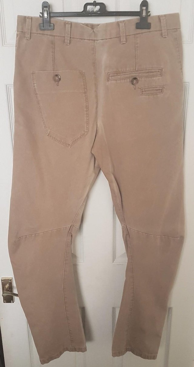 Image 2 of Men's Twisted Leg Jeans By River Island - Sz 32/32