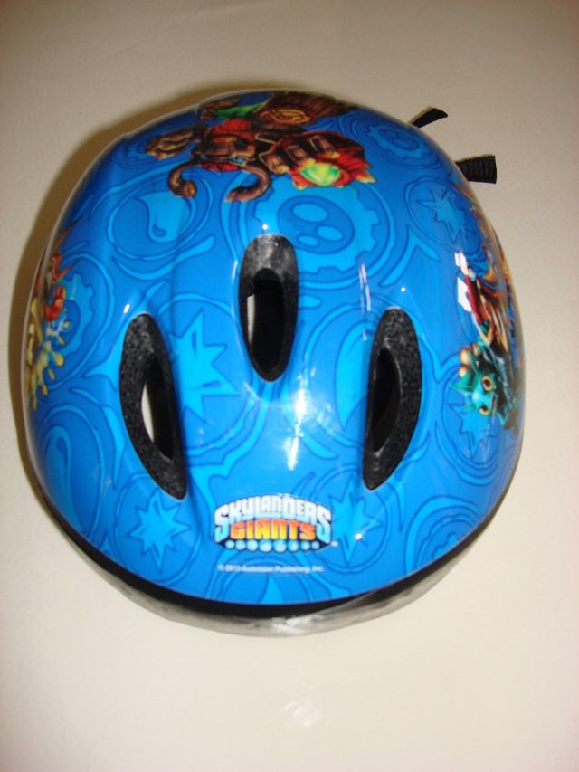 Preview of the first image of Children's Skylanders Bicycle Helmet.