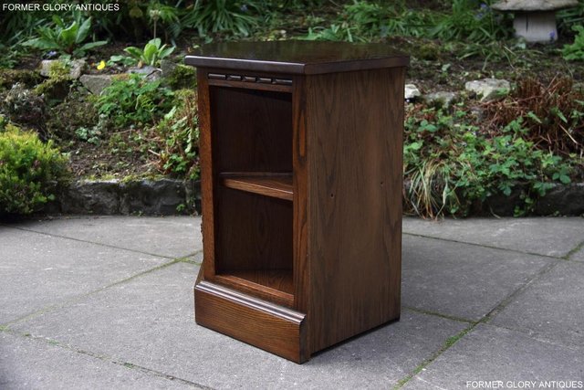 Image 24 of AN OLD CHARM LIGHT OAK CORNER TV DVD CD CABINET STAND TABLE