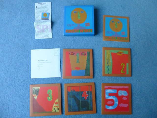 Preview of the first image of Robert Wyatt EPs 5CD box set.