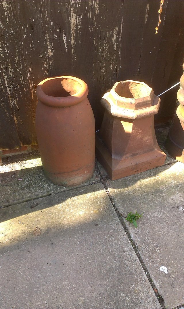 Preview of the first image of chimney pots for sale only a few left.