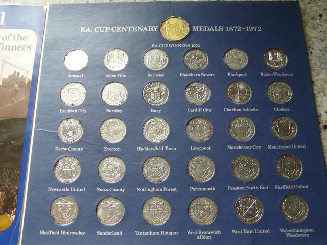 Image 2 of Complete collectors folder of Esso 1872-1972 tokens