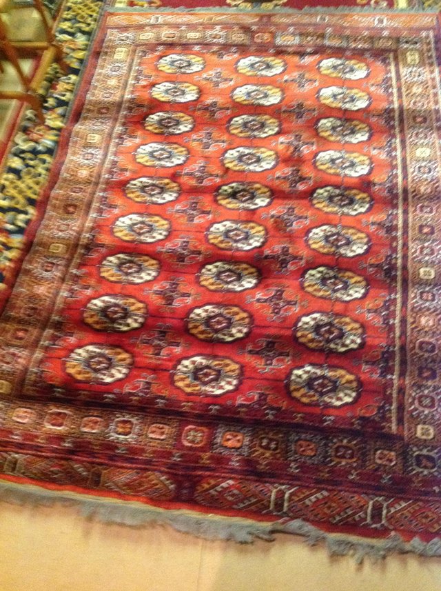 Preview of the first image of Genuine Lahore Boukhara rugs beware fakes..