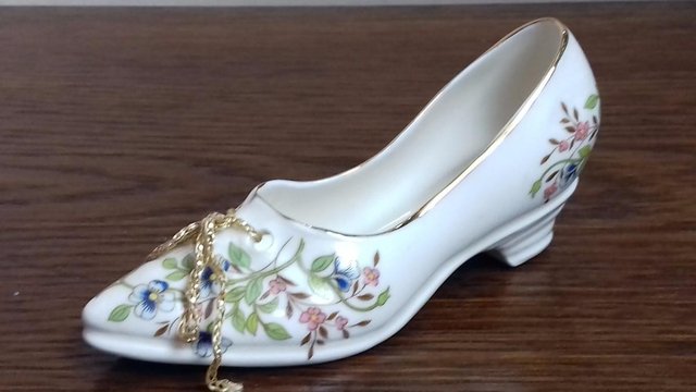 Preview of the first image of Decorative China Shoe Ornament.