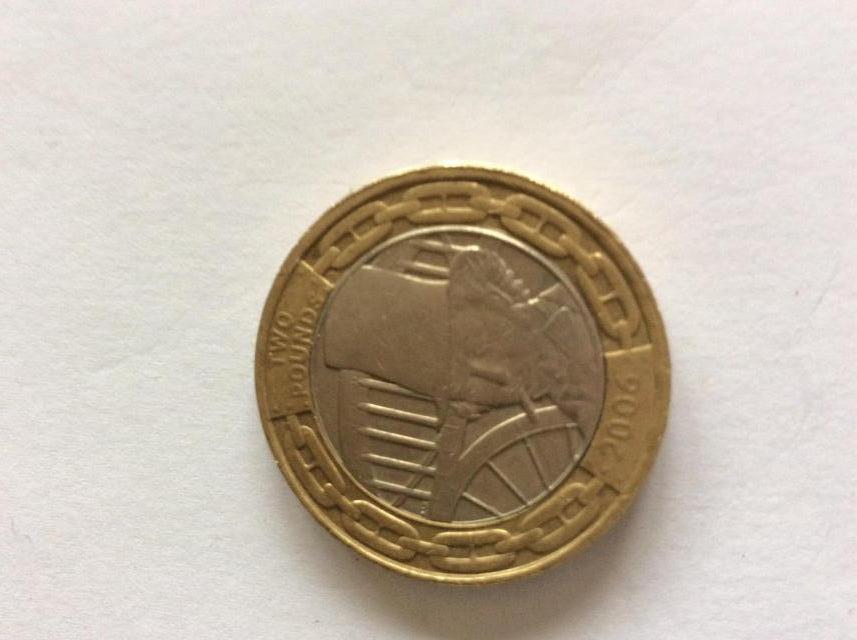 Preview of the first image of £2 coin Brunel The Man 2009.