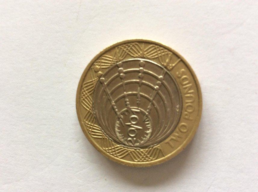 Preview of the first image of £2 coin Wireless Transmission.