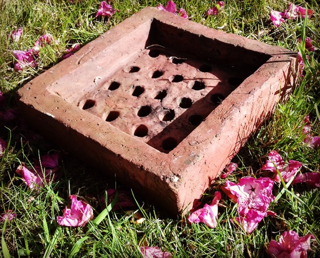 Image 3 of Terracotta handmade drain or grid