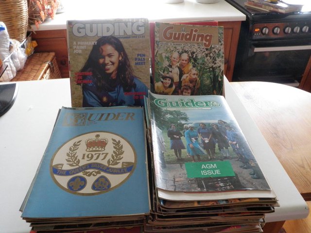 Preview of the first image of 135 Leaders Magazines for Girlguiding and Scouting.