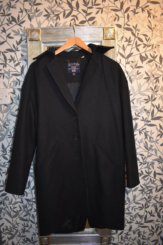 Preview of the first image of Gorgeous ladies Jack Wills wool coat.