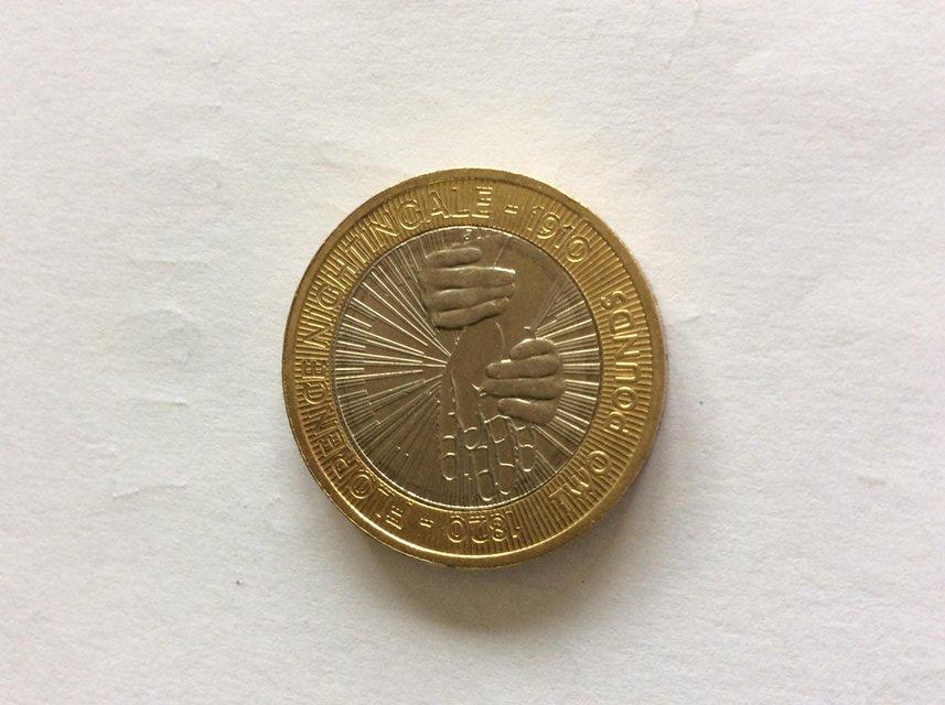 Preview of the first image of £2 Florence Nightingale coin.