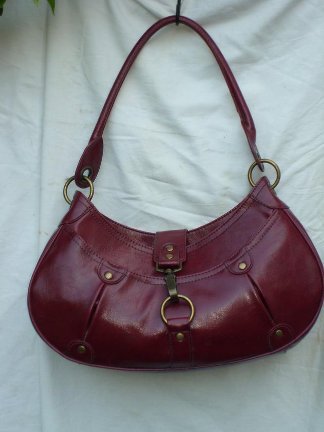 Preview of the first image of NEXT Red Shoulder Handbag.