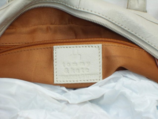Image 3 of Tommy & Kate Stone Leather Bag – NEW!