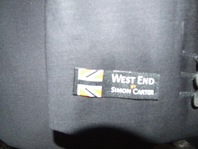 Preview of the first image of SIMON CARTER MENS BLACK DINNER SUIT.