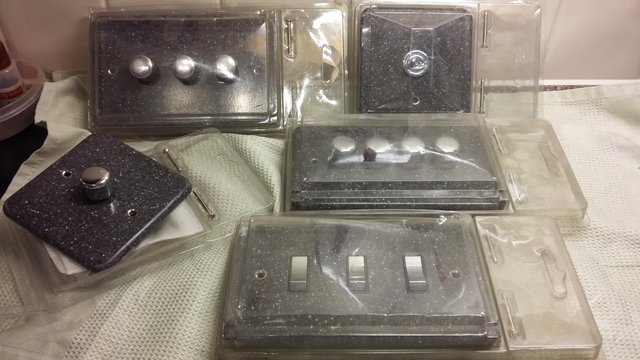 Preview of the first image of Granite light switches.
