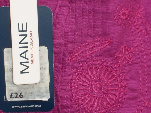 Image 2 of MAINE Cerise Top - Size 16 - NEW