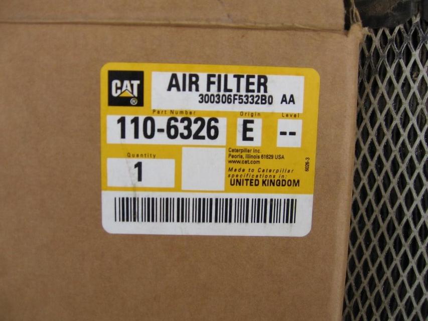Preview of the first image of CAT 312 primary air filter,.
