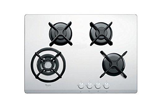 Preview of the first image of WHIRLPOOL 77CM WHITE GAS ON GLASS HOB-4 BURNERS-NEW-WOW-FAB.