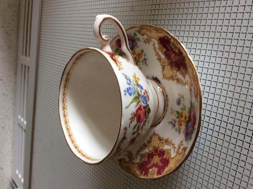 Preview of the first image of 2 Vintage china cups and saucers.