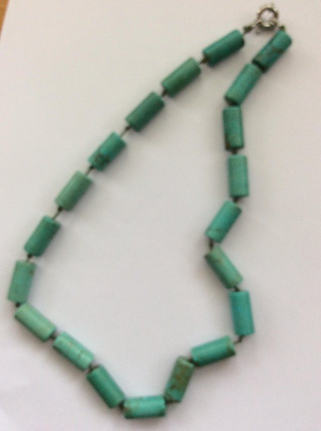 Image 3 of Chunky turquoise necklace