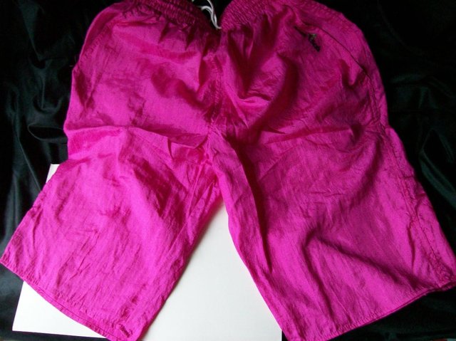Preview of the first image of "Fluorescent-type" Shorts. Bright Pink. Size 12.