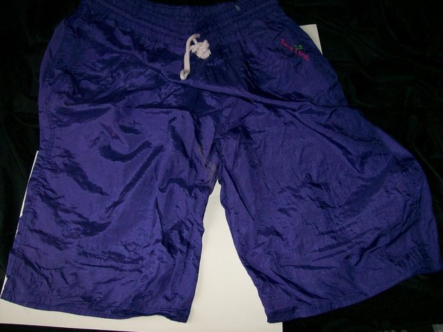 Preview of the first image of "Fluorescent-type" Shorts. Bright Purple / Lilac. Size 12..