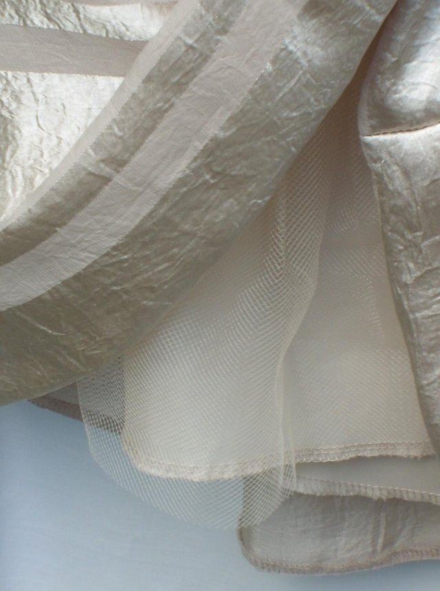Image 3 of PRIMARK Gold Strapless Prom Mini Dress – Size 12