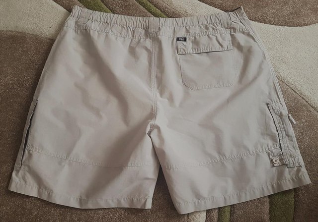 Image 2 of Men's Beige Shorts By Cotton Traders - Size 46.   B25