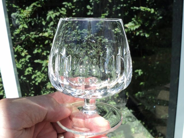 Image 3 of 9 brandy crystal glasses 30% pb highest quality & perfect.