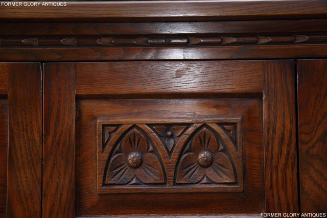 Image 67 of OLD CHARM LIGHT OAK DVD CD CABINET STAND SIDEBOARD BOOKCASE