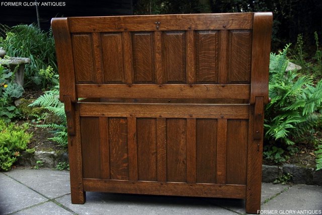 Image 32 of RUPERT NIGEL GRIFFITHS OAK BLANKET TOY BOX RUG CHEST STAND