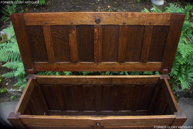 Image 58 of RUPERT NIGEL GRIFFITHS OAK BLANKET TOY BOX RUG CHEST STAND