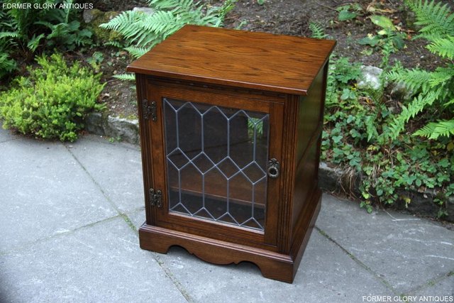 Image 40 of AN OLD CHARM LIGHT OAK TV HI FI CD DVD CABINET TABLE STAND