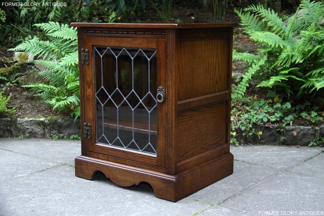 Image 45 of AN OLD CHARM LIGHT OAK TV HI FI CD DVD CABINET TABLE STAND
