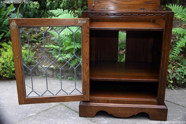 Image 52 of AN OLD CHARM LIGHT OAK TV HI FI CD DVD CABINET TABLE STAND
