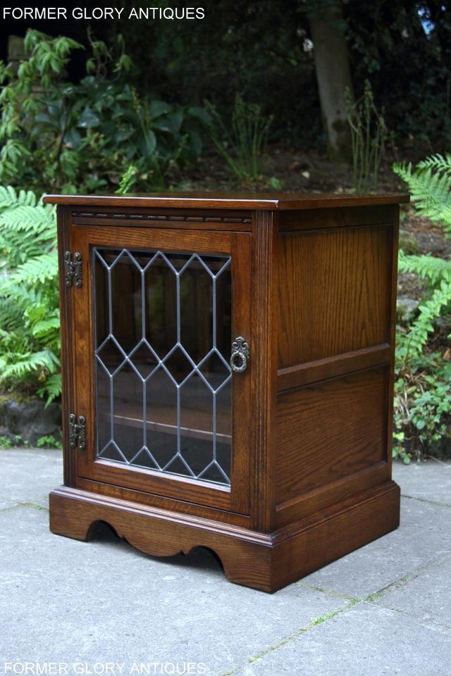 Image 55 of AN OLD CHARM LIGHT OAK TV HI FI CD DVD CABINET TABLE STAND