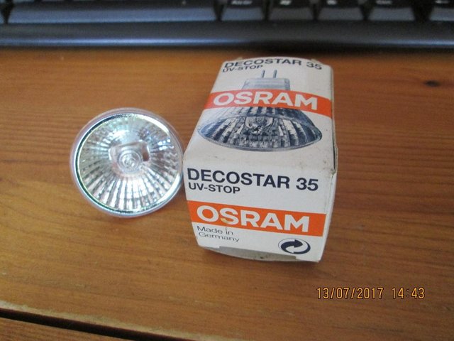 Preview of the first image of Osram Decostar 35 - 41892 WFL (Incl P&P).