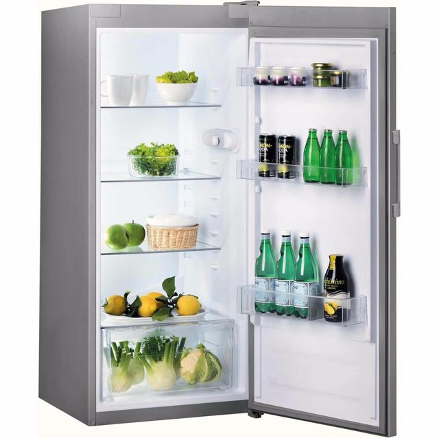 Preview of the first image of INDESIT UPRIGHT SILVER FRIDGE-282L-A+-SPACIOUS-FAB-BARGAIN-.