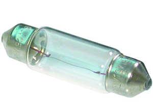Preview of the first image of Osram Festoon bulb 12v 10w (Incl P&P).