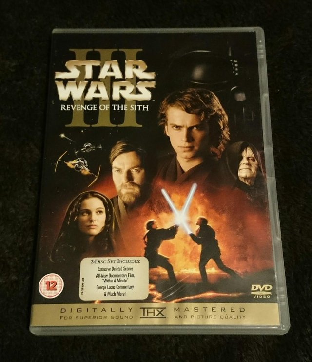 Preview of the first image of Star Wars Revenge Of Sith DVD.