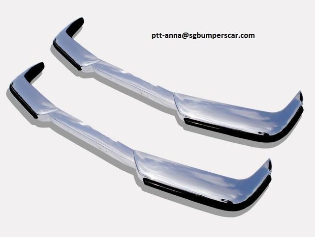 Image 2 of Volvo P1800S/SE Stainless Steel Bumper 1963