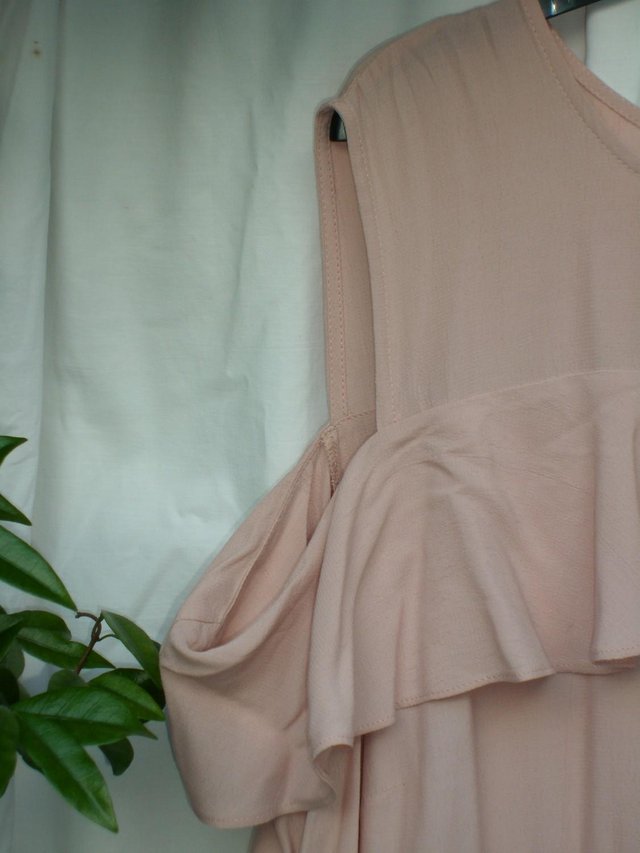 Image 2 of ASOS Pink Maxi Maternity Dress – Size 18 – NEW!